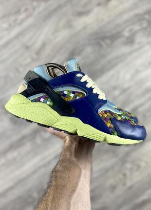 Nike air huarache кроссовки 41 размер синие оригинал