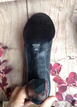 Винтажные  кожаные ботинки на шнурках темно-серые paker9 фото