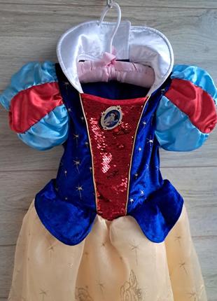 Платье белоснежки disney 3-4г