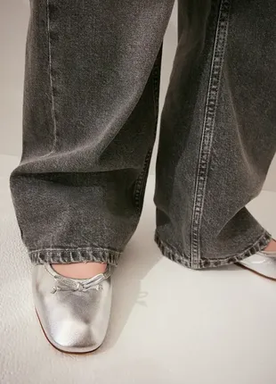 Широкі джинси h&m р. 1465 фото