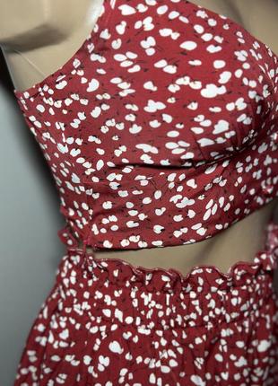 Костюм ( топ/ спідниця)4 фото