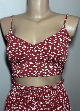 Костюм ( топ/ спідниця)3 фото