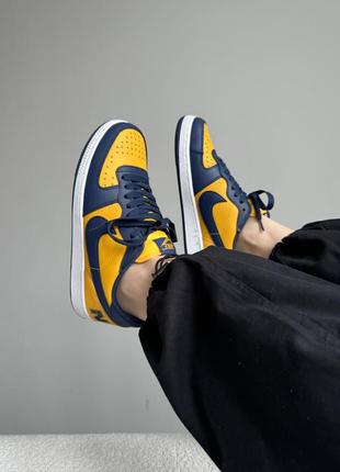 👟 кроссовки nike terminator low blue/yellow / наложка bs👟2 фото