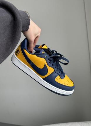 👟 кроссовки nike terminator low blue/yellow / наложка bs👟