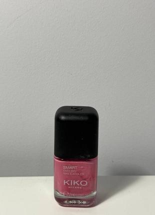 Лак для ногтей, который быстро сохнет kiko milano