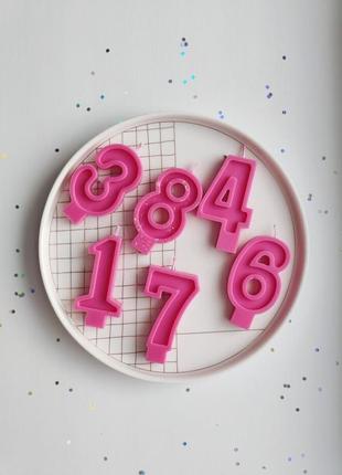 Свічка-цифра на торт