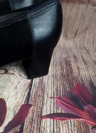 Туфли кожанно-замшевые rene de ara2 фото