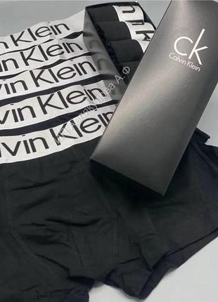 Набір чоловічих трусів calvin klein 5 (шт) . труси calvin klein. чоловічі труси5 фото