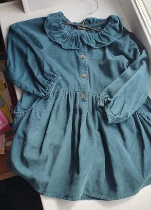 Платье из микровельвета