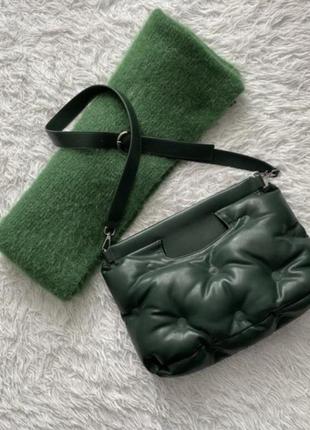 Сумка  пуфер  дутая стеганая сумка bottega veneta 🔥2 фото