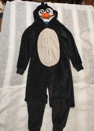 Карнавальный костюм слип пингвин на 11-12роков1 фото