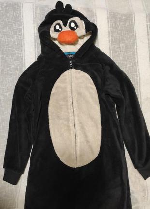 Карнавальный костюм слип пингвин на 11-12роков2 фото