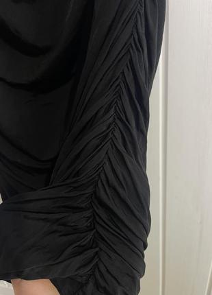Платье со сборками на одно плечо h&amp;m2 фото