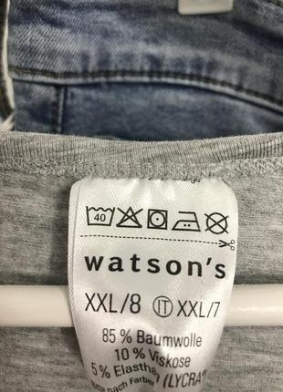 Майка с широкими плечами xxl watson’s стрейч3 фото