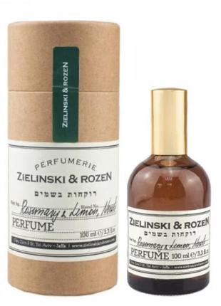 Парфюм унисекс zielinski &amp; rozen rosemary &amp; lemon, neroli