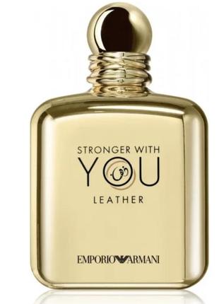 Парфумована вода чоловіча giorgio armani emporio armani stronger with you leather2 фото