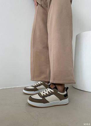 Кросівки жіночі коричневі6 фото