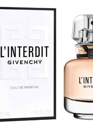 Givenchy l’interdit edp 35мл (живя интердит)