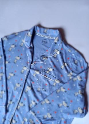 Домашня рубашка ночнушка халат жіночій одяг для дому халат рубашка великого розміру3 фото
