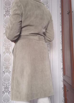 Женское вельветовое пальто6 фото