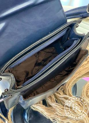 Стильна сумка через плече l.pigeon синя / blue10 фото
