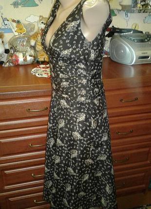 Oggi летний платье-сарафан миди-длины с полуоголенной спиной 42-44р
