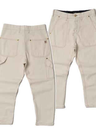 Zara white cargo jeans&nbsp;женские джинсы