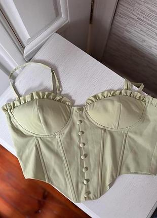 Корсет на бретелях