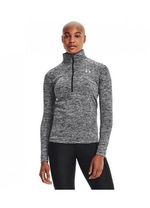 Кофта спортивна under armour technical half zip black, s-m