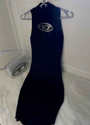 Сукня diesel чорного кольору6 фото