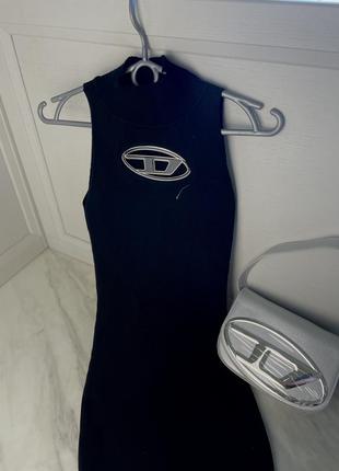 Сукня diesel чорного кольору3 фото
