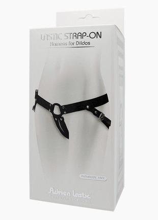 Джинсовые трусики для страпона adrien lastic - lastic strap-on 2