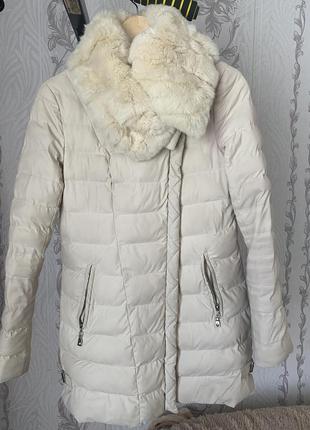 Куртка зимова з натуральним хутром4 фото