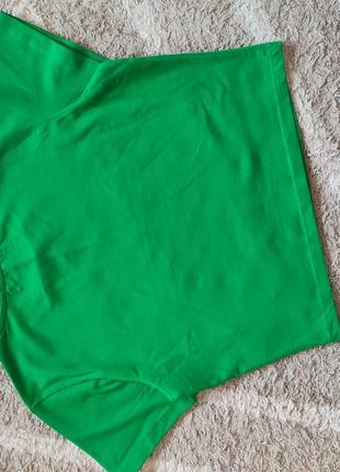Зелена вкорочена футболка, топ , sinsay,р.м5 фото