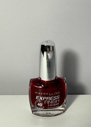 Лак для нігтів maybelline express finish 40 seconds