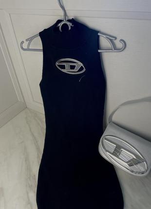 Сукня diesel чорна6 фото