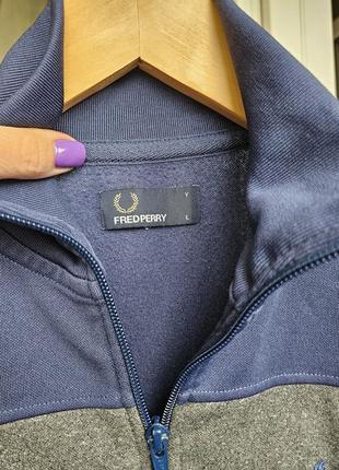 Спортивна кофта fred perry олімпійка підліткова на хлопчика 13-15 років розмір l дитячій2 фото