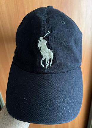 Бейсболка polo ralph lauren big logo, оригінал, one size unisex10 фото