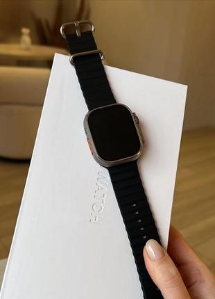 ⌚️ apple watch ultra 49" 2 titanium case full 1:1 luxary version8 фото