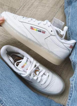 Кросівки Reebok Club C Laceless Mule Triple White H01583