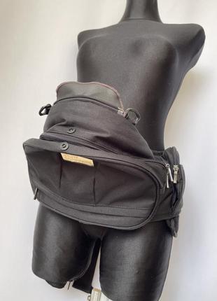 Sinbii hipseat carrier черный слинг переноска для ребенка кенгуру рюкзак все в одном до 3 лет4 фото