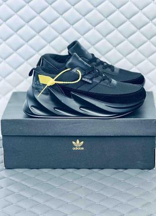 Кроссовки весенние adidas sharks черные кроссовки адидас шаркс весна текстиль