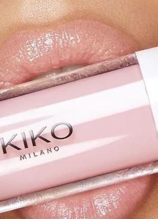 Блиск крем для губ kiko milano lip volume tutu rose - дарує гу...