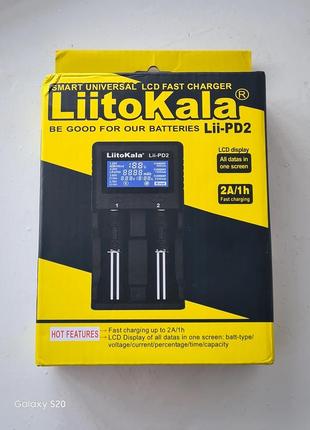 Зарядное устройство liitokala lii-pd2, универсальное зарядное устройство