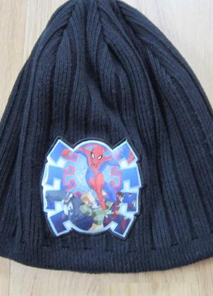 Фирменная дитяча шапка spider-man люди́на-паву́к або спайдермен