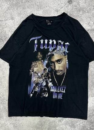 Tupac all eyez on me оверсайз футболка тупак реп rap og