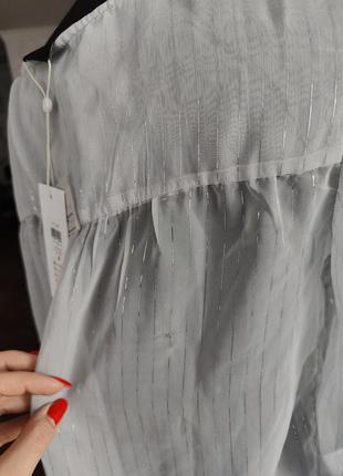 Прозрачная блузка4 фото
