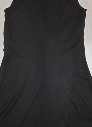 Сукня (плаття) коротка (міні), без рукавів, низ косий.5 фото