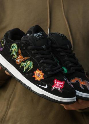 Женские кроссовки nike sb dunk low pro qs neckface 36-37-38-40-41