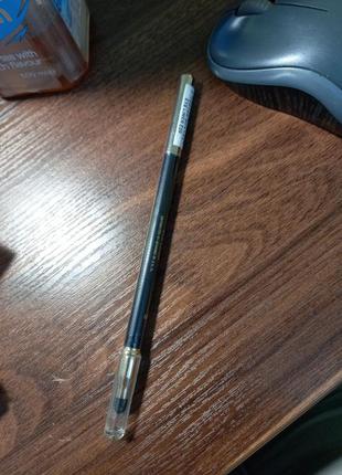 Олівець для очей мягкий чорний з розтушовкою